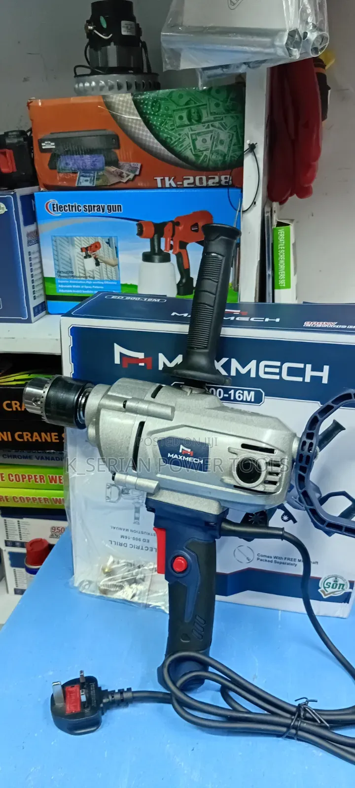Heavy Duty Maxmech Drill/1100w Electric Drill