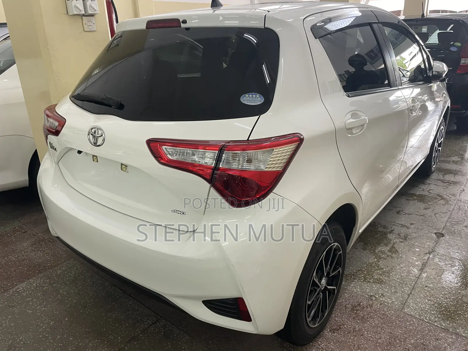 Toyota Vitz 1.3 AWD 5dr 2019 White