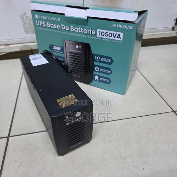 Lightwave 1kva Ups – 2 Sockets + Avr Protection - thumbnail 2