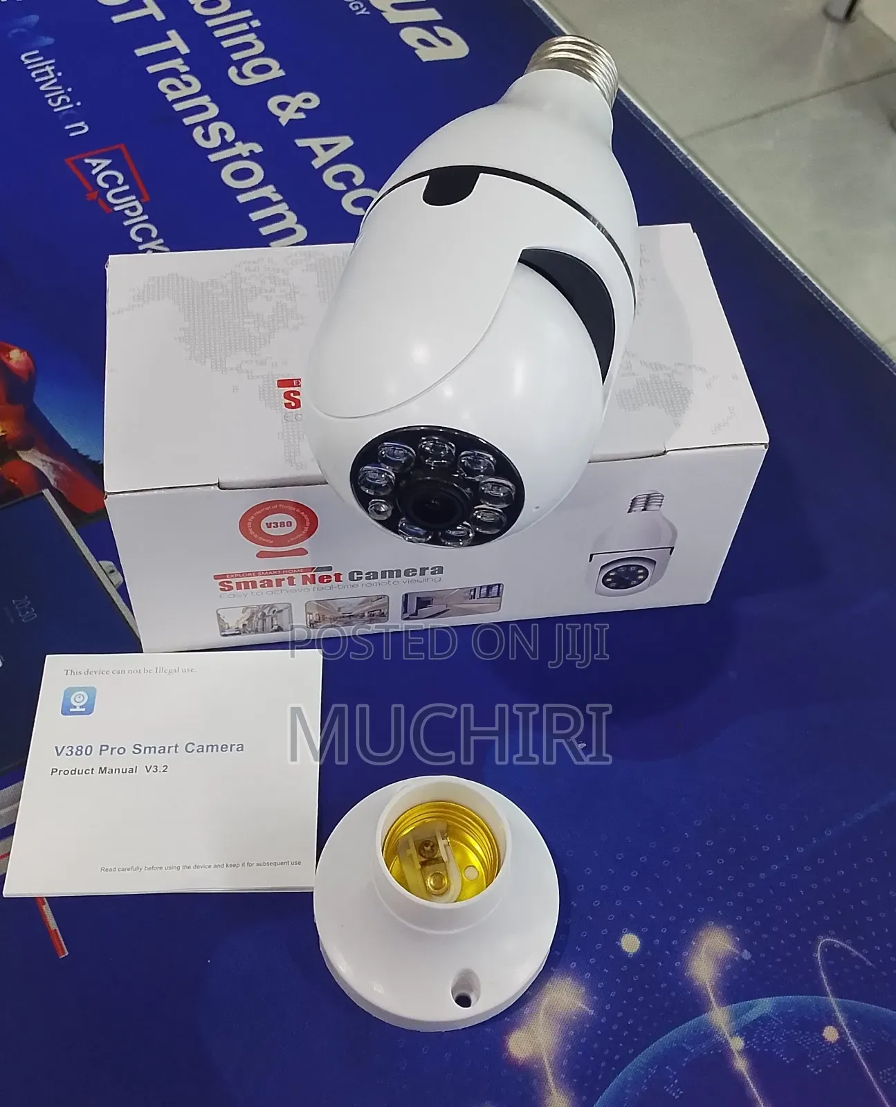 V380 Pro Bulb PTZ Single Lens