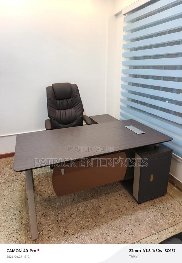 Executive Director/ C. E.O Office Desk+ Executive Office Leather Chair