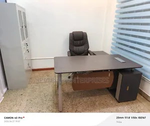 Executive Director/ C. E.O Office Desk+ Executive Office Leather Chair