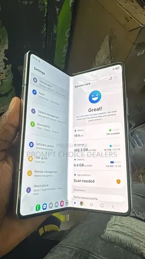 New Samsung Galaxy Z Fold 5 512 GB Gold