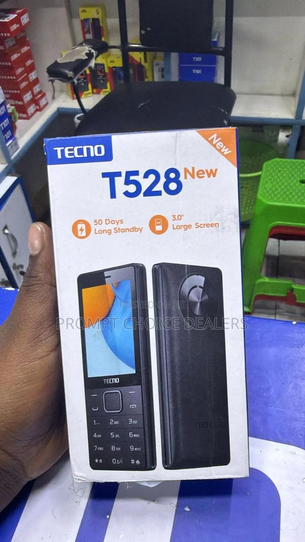 New Tecno T528 Black - thumbnail 2