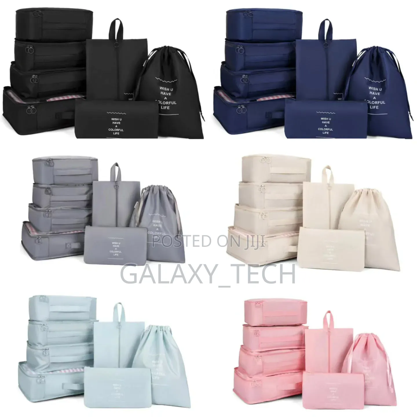 7 PCS Luggage Organizer