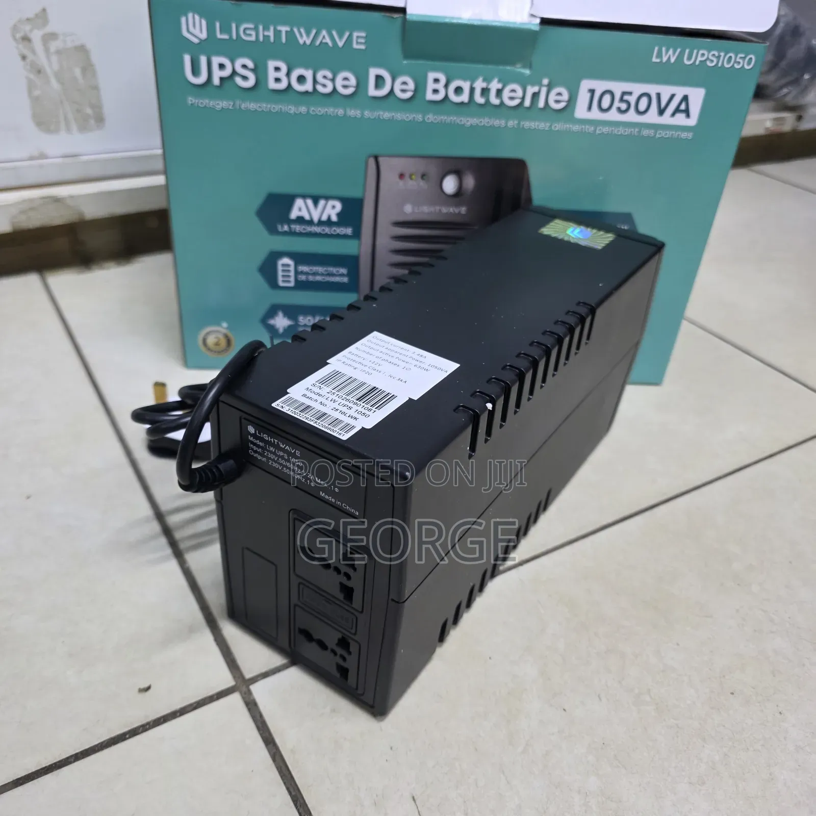 Lightwave 1000va Ups – Strong Backup for Desktop Router