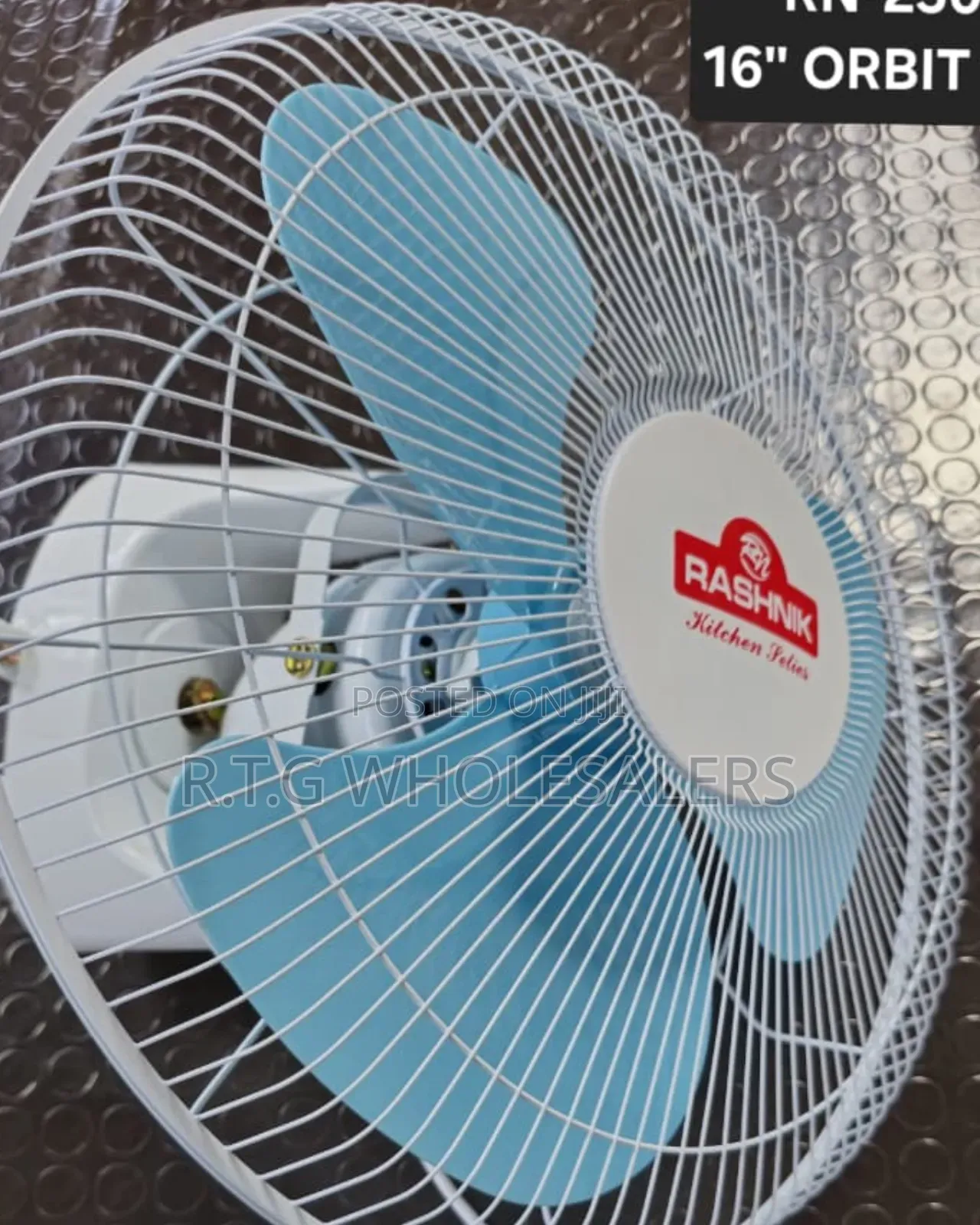 Rashnik 16” Orbit Fan Strong Airflow Cooling Fan