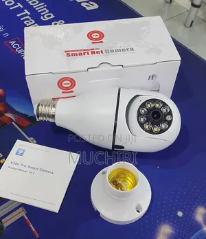 V380 Bulb PTZ Smart Home Camera