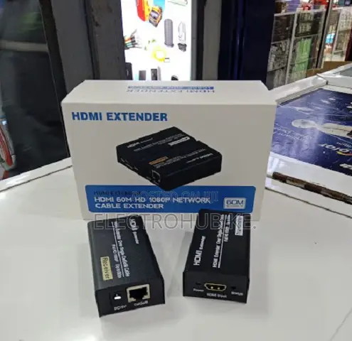 60m Hdmi Over Lan Extender - Full Hd Video Sender Receiver