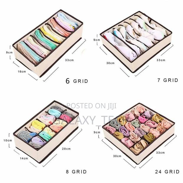4pcs Set Undergarments Organizers - thumbnail 2