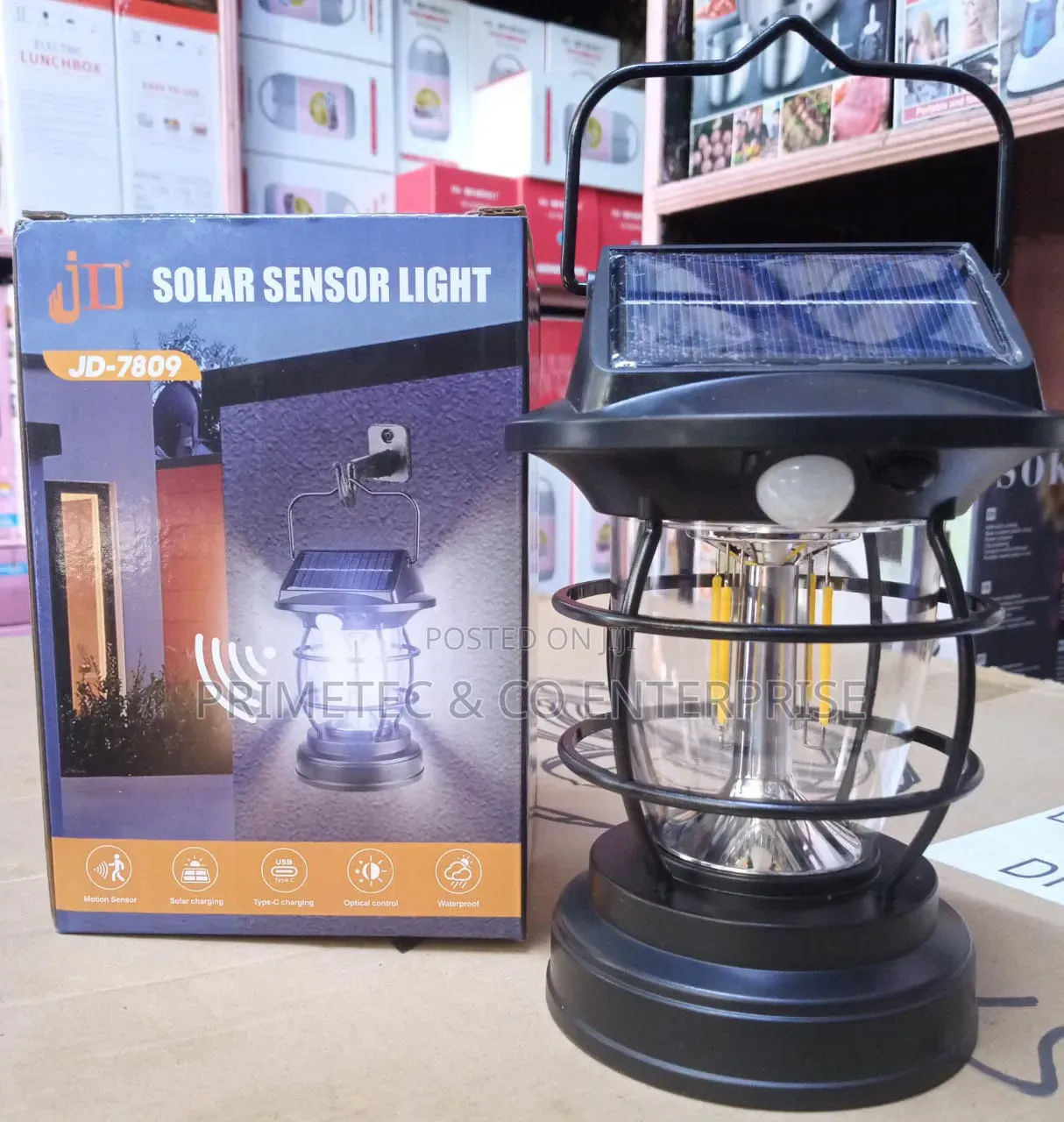 Solar Sensor Lamp