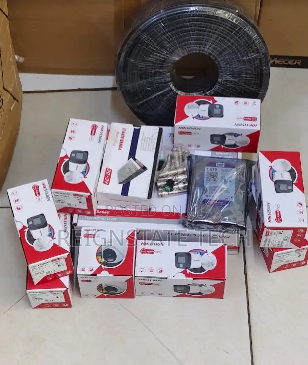 8 1080p Full Hd 2mp Hybrid CCTV Cameras With Audio Hikvision