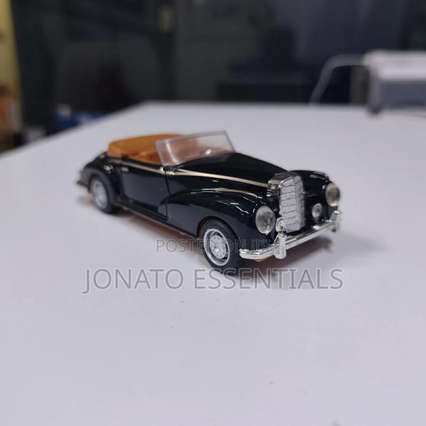 Diecast Metal Mercedes Benz Vintage Toy Car - Pull Back Action