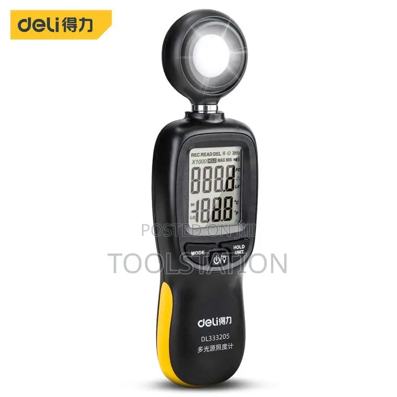 Illumine Meter Temperature Measurement Range: 0~200000lux Dl333205