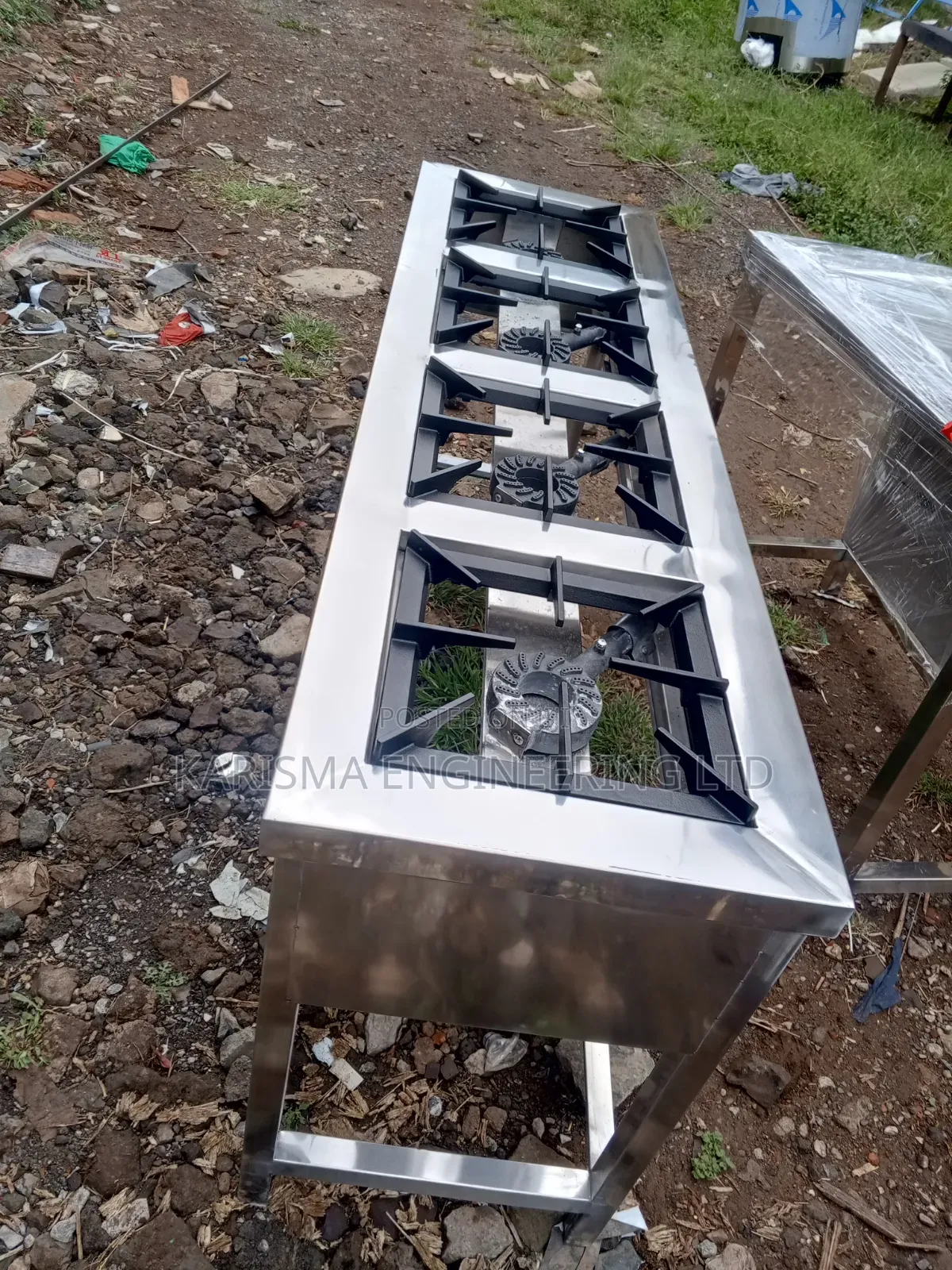 Commercial 4 Burner Gas Cooker