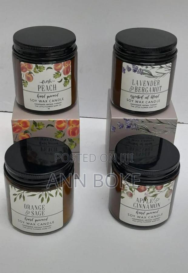 Decorative Scented Light Candles 
 *; Orange Sage, Lavender Bergamot - thumbnail 2