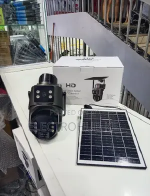 Solar Wifi Dual Lens Security Camera - Ubox Outdoor PTZ System
