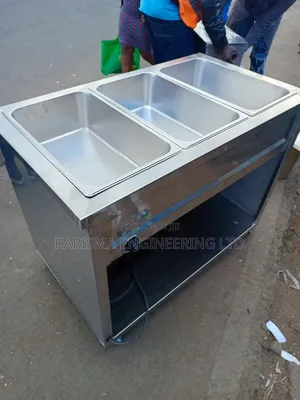 Stainless Steel Food Warmer Display