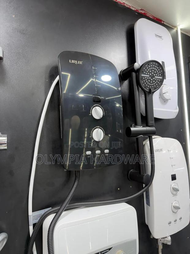 Lirlee Black Tankless Heater