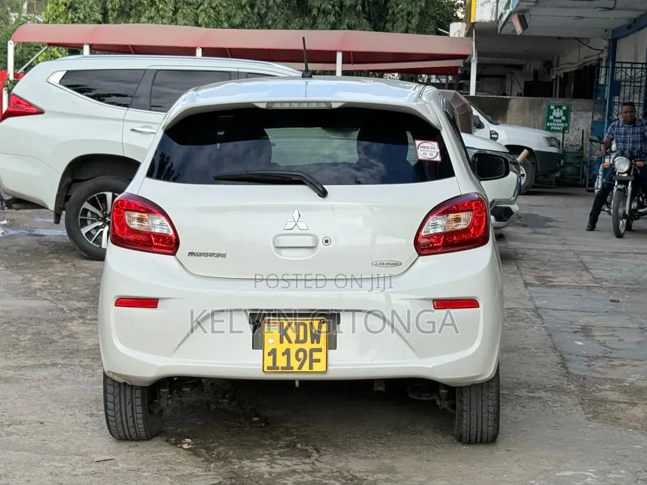 Mitsubishi Mirage 2018 White
