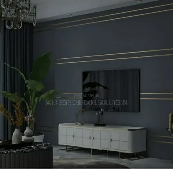 Dark Charcoal 3d Textured Wallpaper