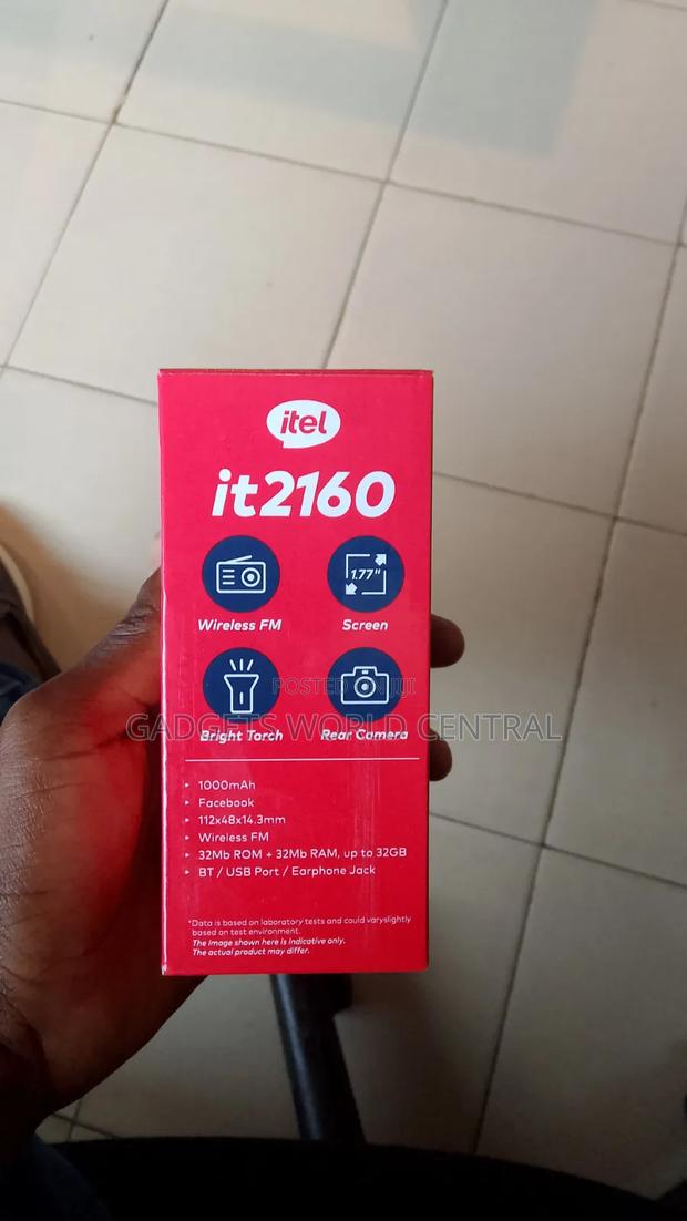 New Itel it2160 Black - thumbnail 3