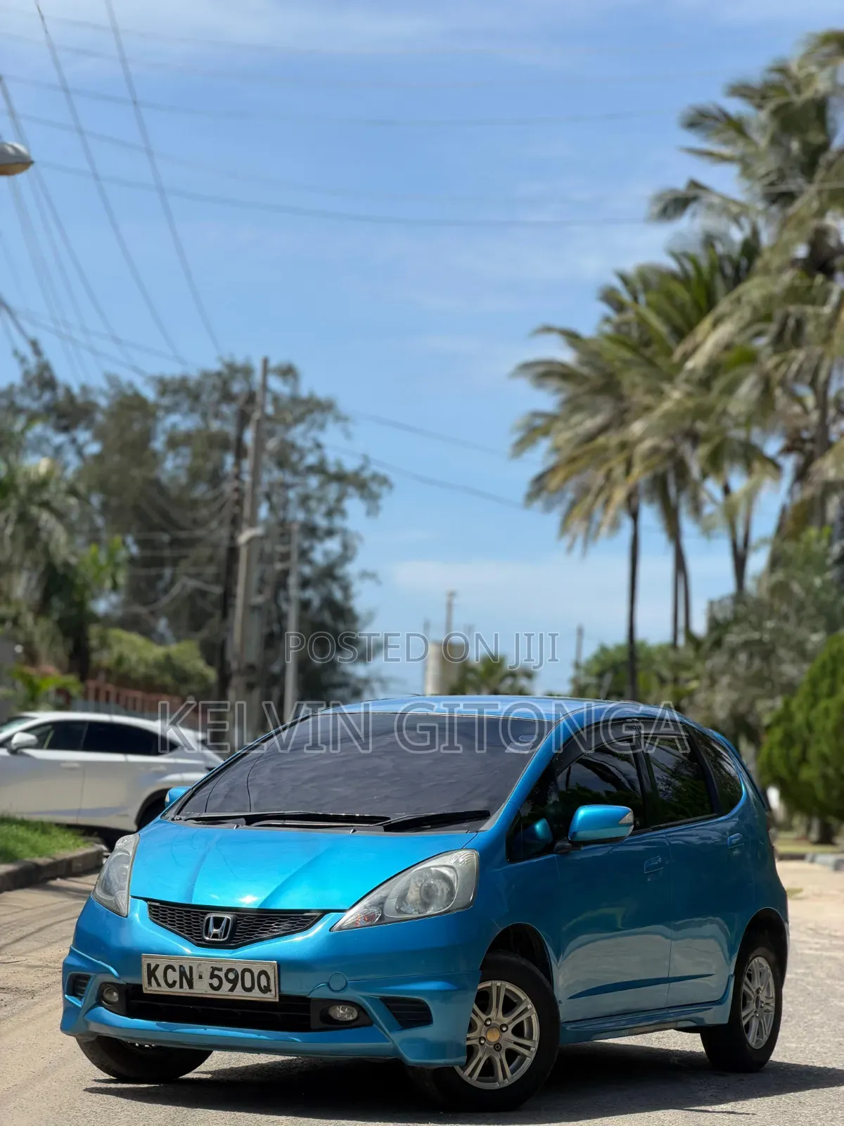 Honda Fit 2012 Blue