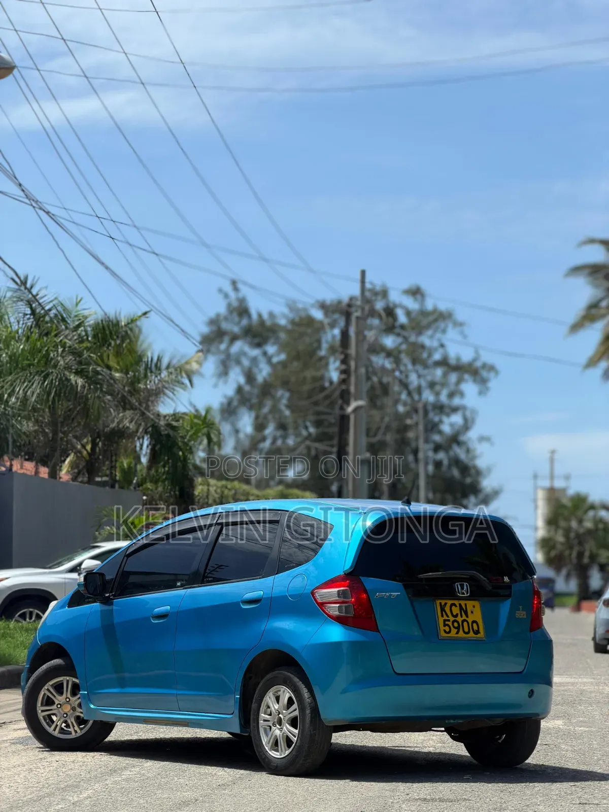 Honda Fit 2012 Blue