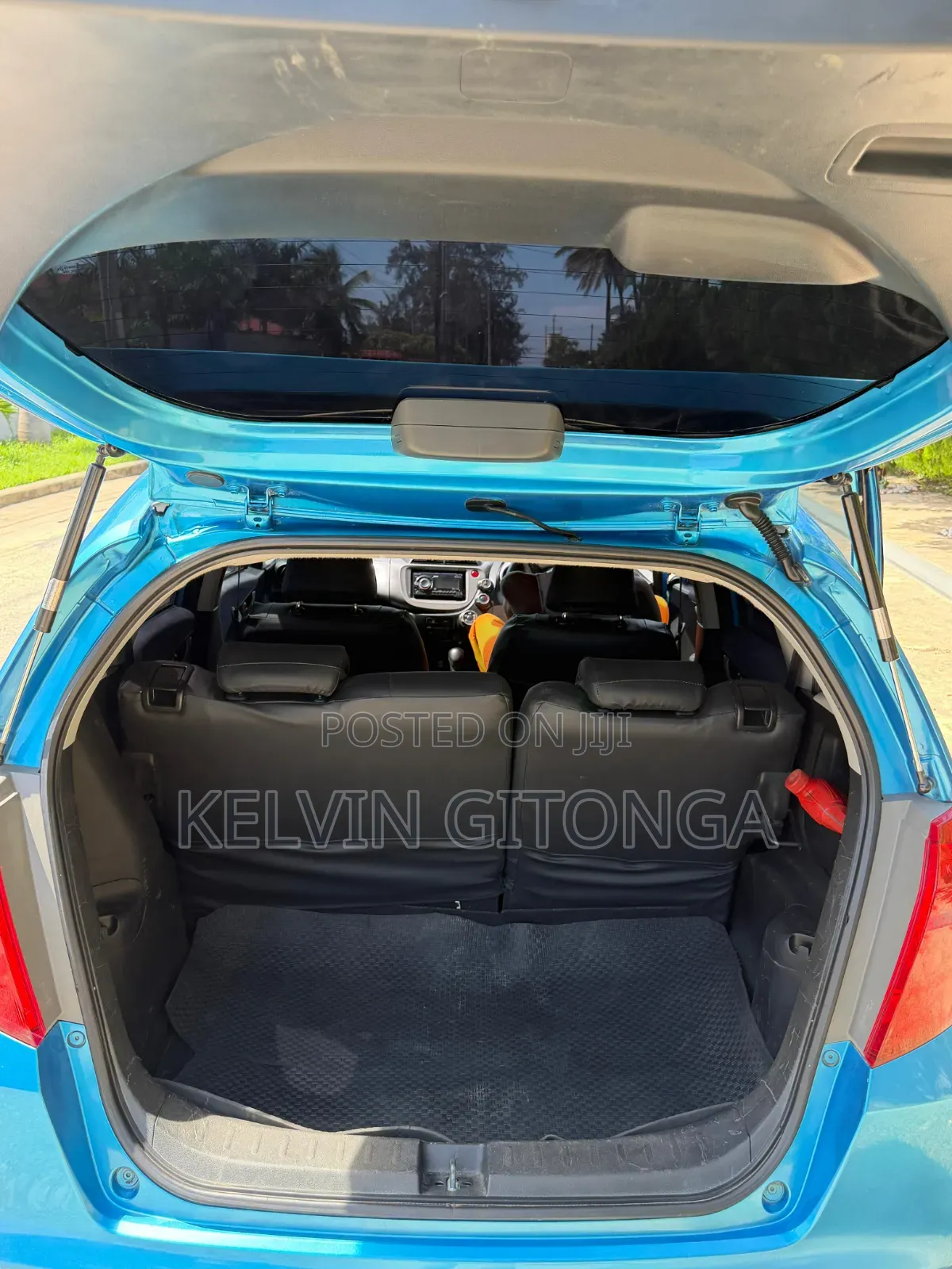 Honda Fit 2012 Blue