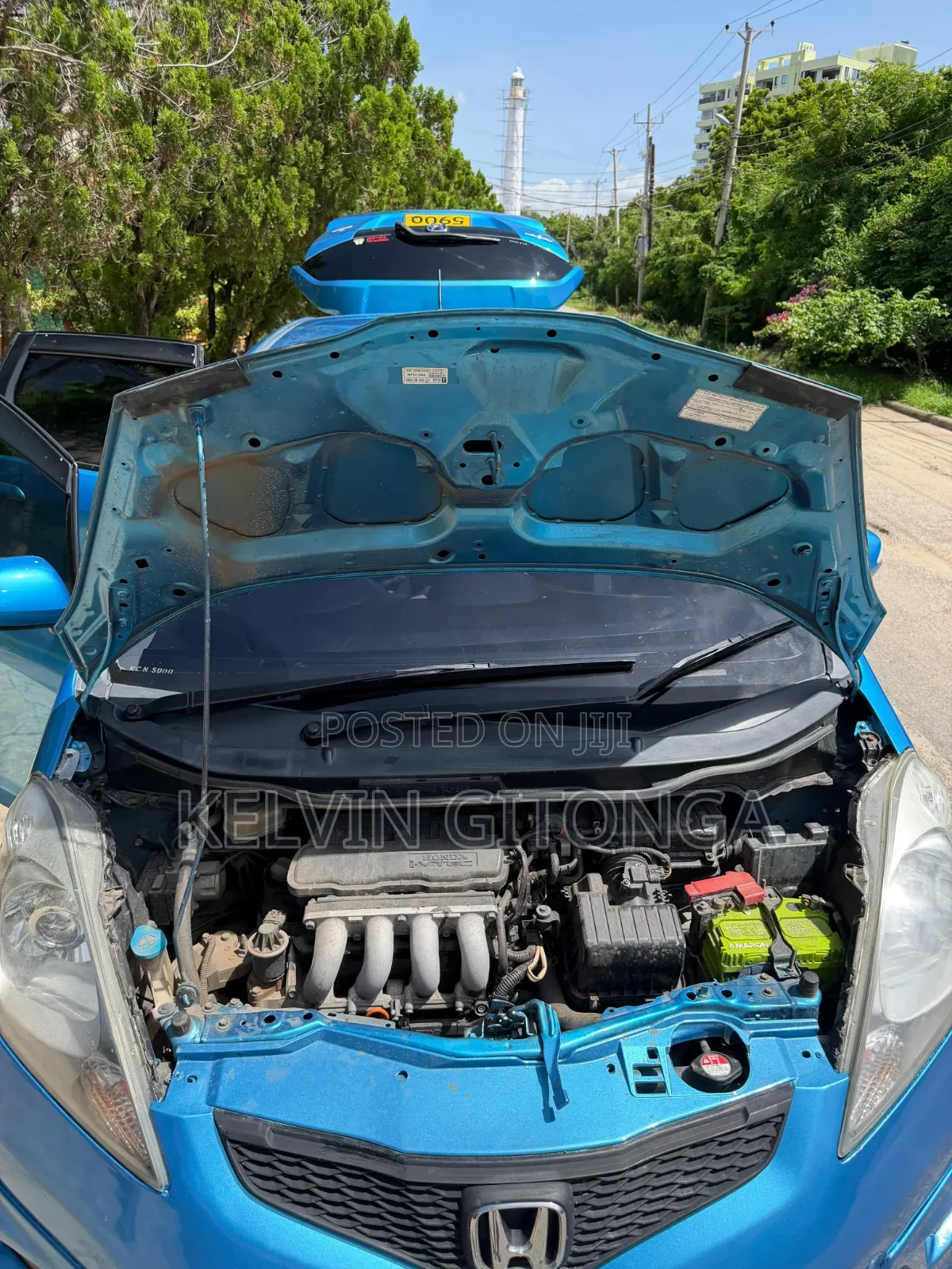 Honda Fit 2012 Blue