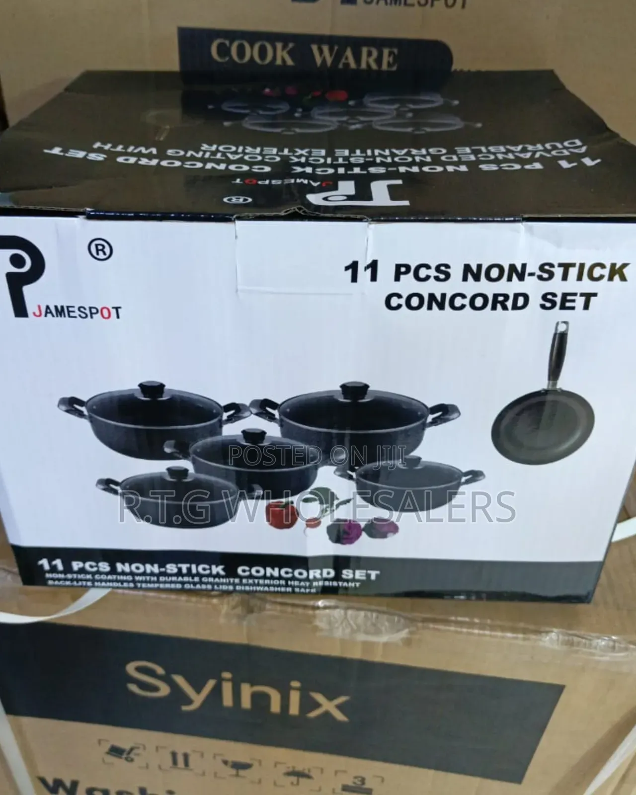 Jp 11-Piece Non Stick Heavy Duty Cooking Set