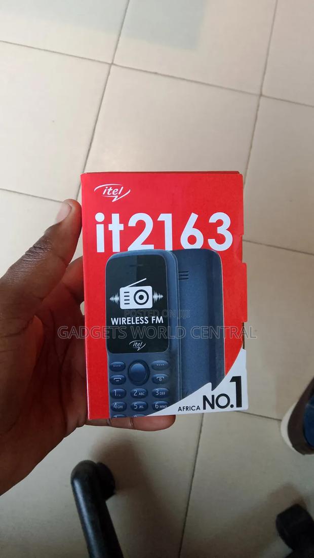 New Itel it2163 Black