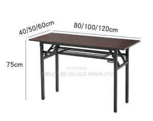 1800mm Customized Wooden Top Foldable Table
