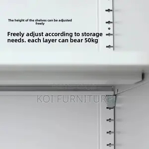 Office Cabinet : 2-Door Metallic Office Storage Cabinet