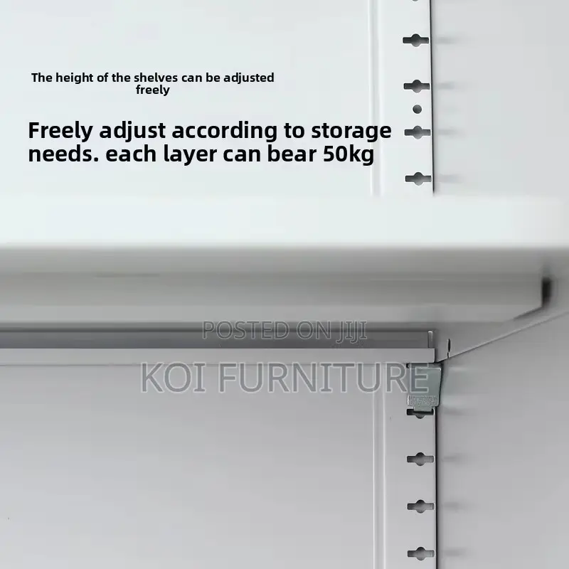 Office Cabinet : 2-Door Metallic Office Storage Cabinet