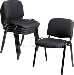 Armless Fabricated Stackable Guest Reception Seat