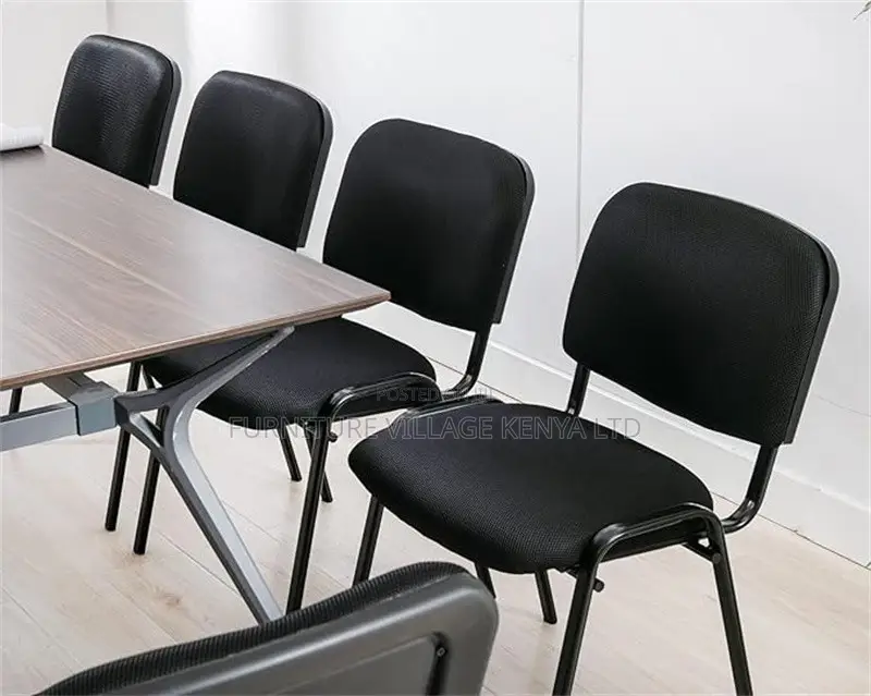 Armless Fabricated Stackable Guest Reception Seat