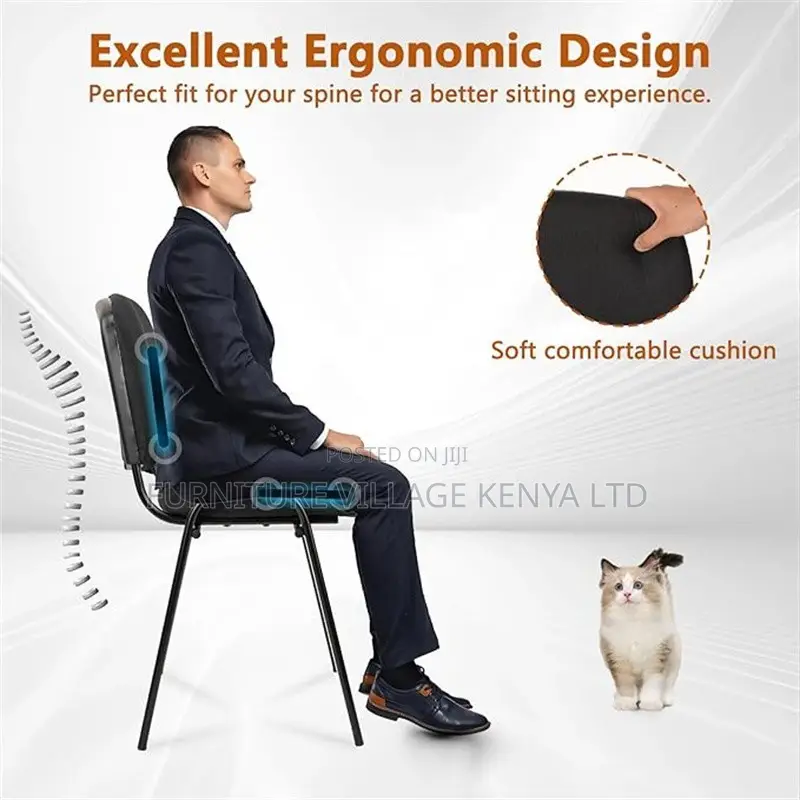 Armless Fabricated Stackable Guest Reception Seat