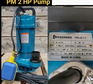 Premier 2hp Submersible Water Pump/2hp Premier Submersible Water Pump