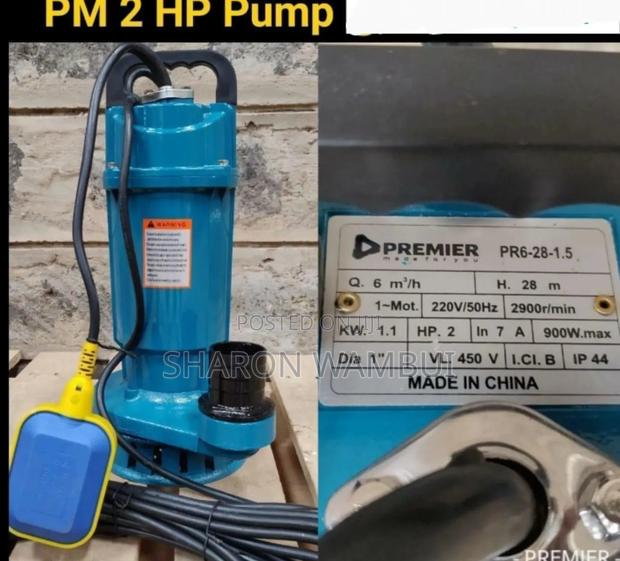 Premier 2hp Submersible Water Pump/2hp Premier Submersible Water Pump