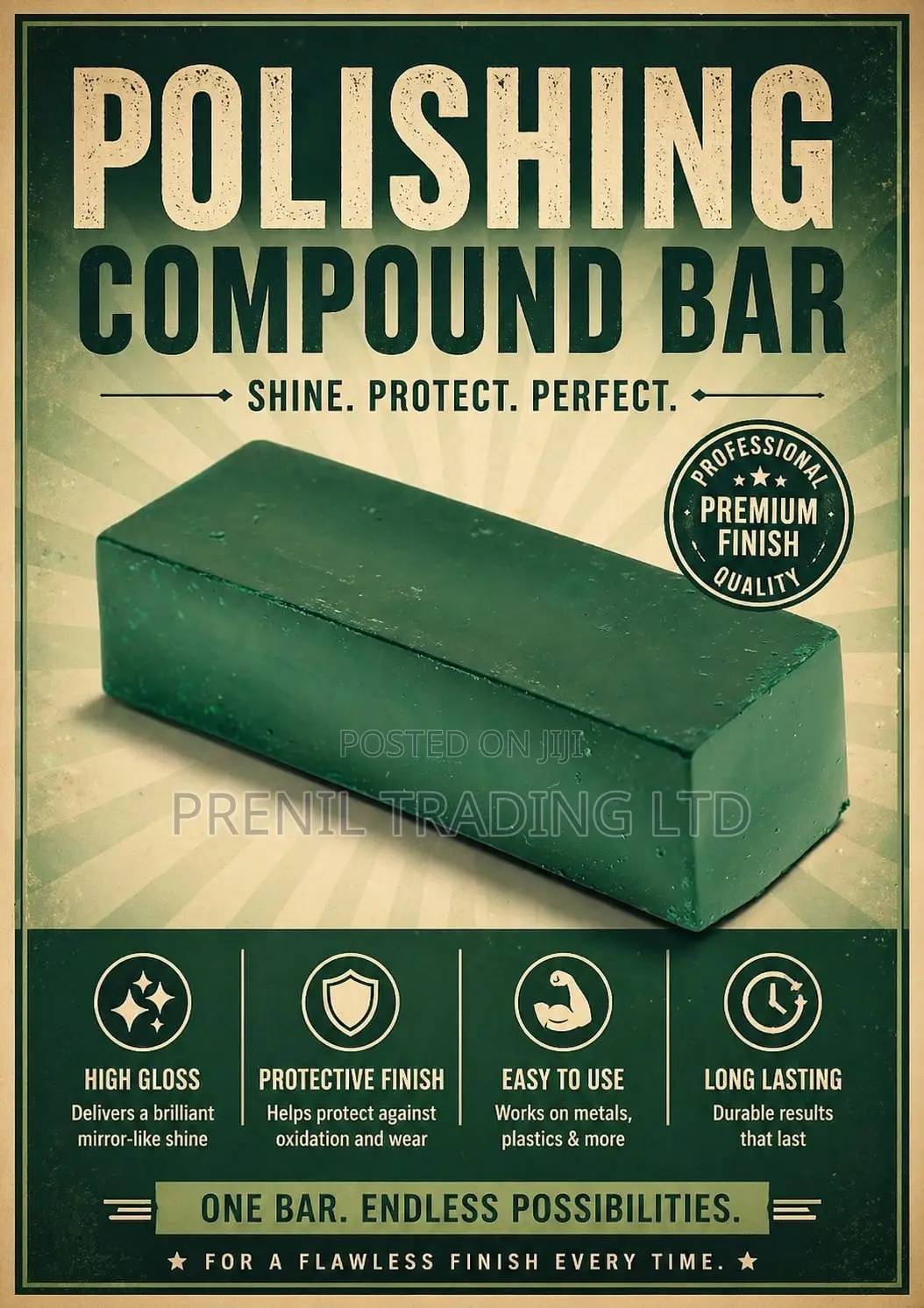 Stainless Steel Buffing Soap