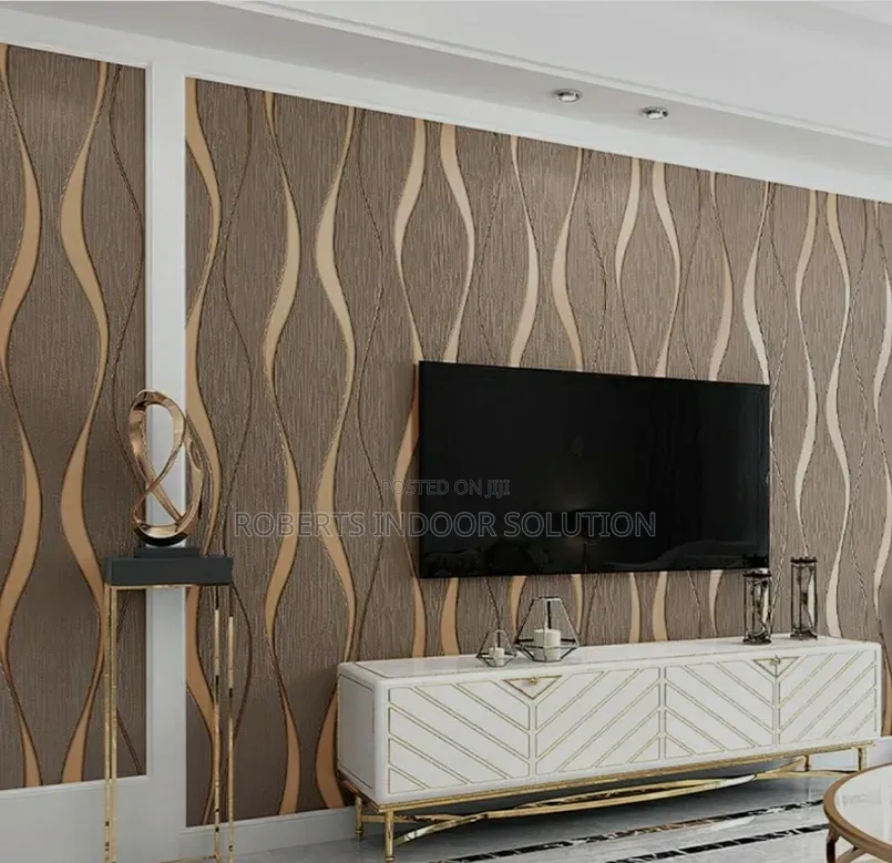 Dark Brown Glitter Wallpaper