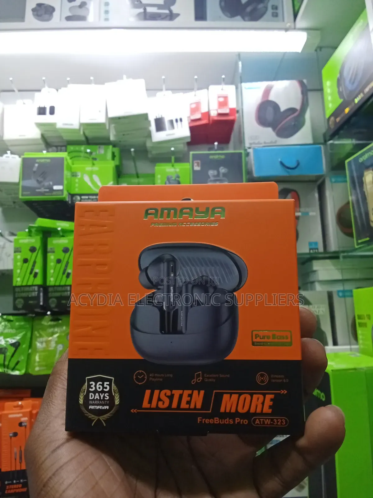 Amaya Freebuds Pro Bluetooth Earbuds Atw-323