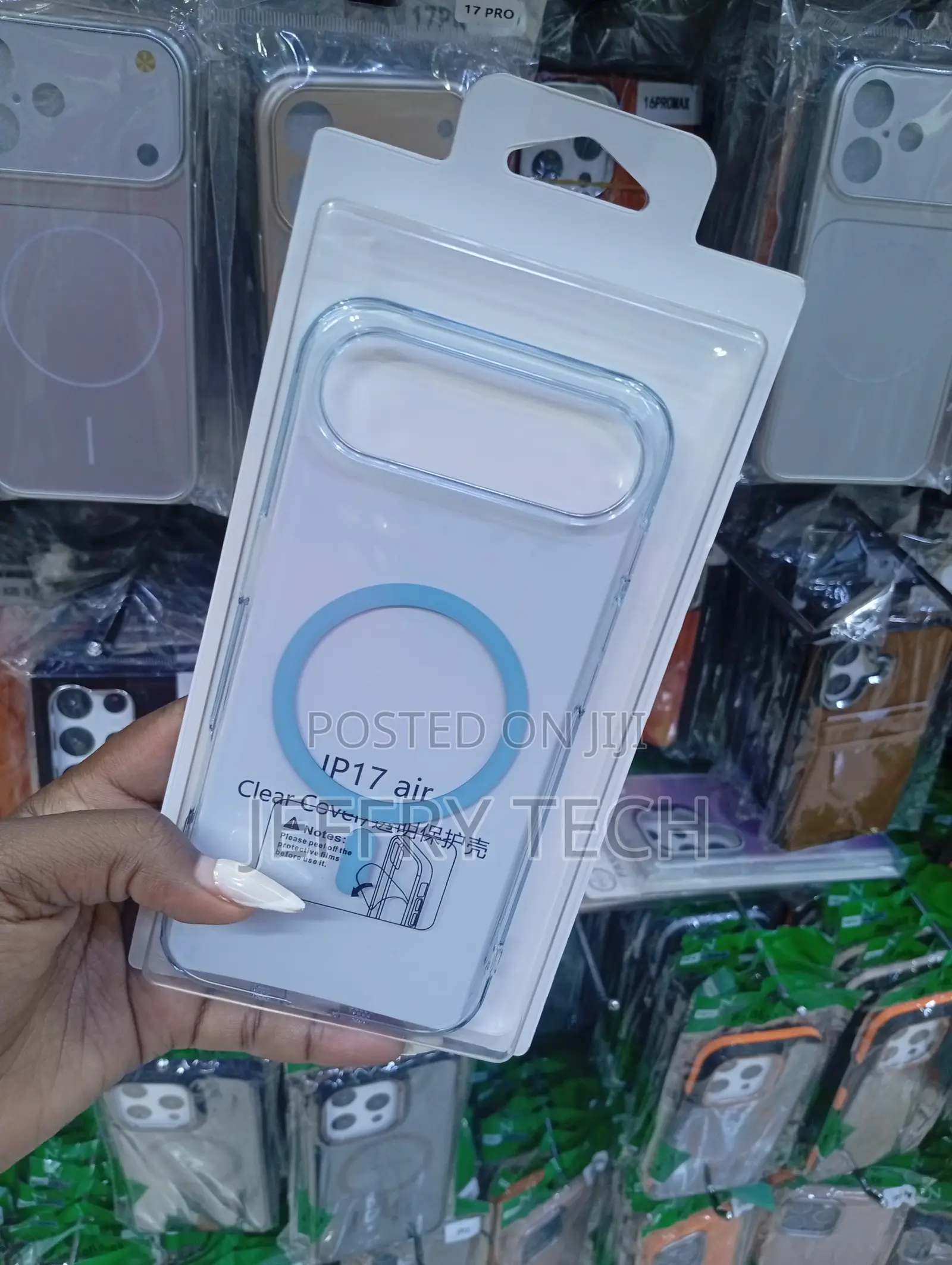 iPhone 17 Air Magsafe Scratch-Resistant Back Cover.