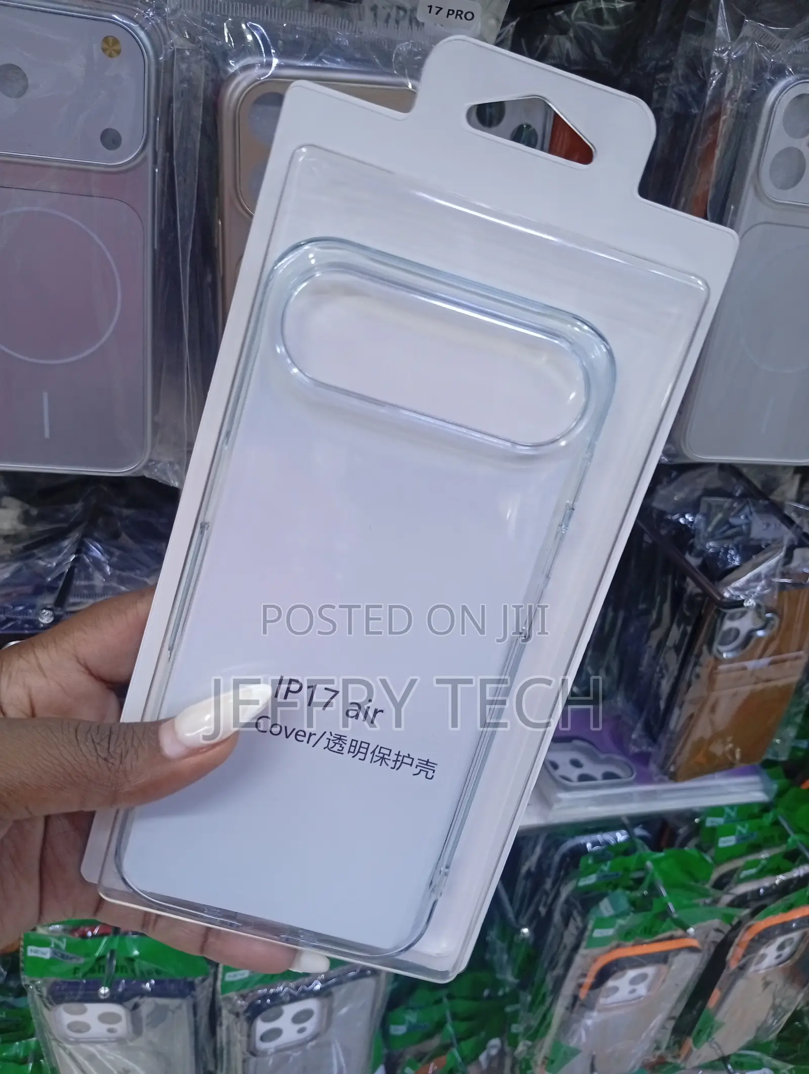 iPhone 17 Air Thin, Lightweight Clear Protective Phone Case