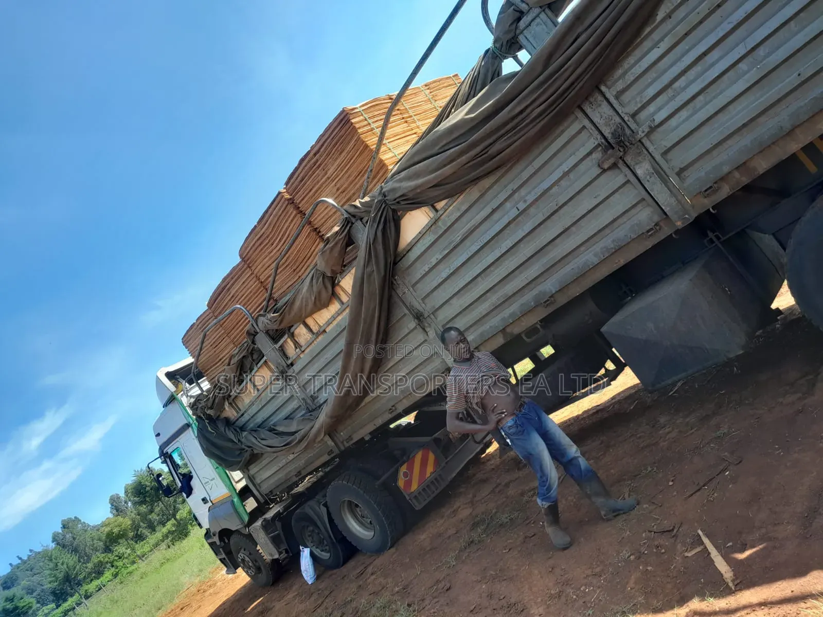 Box^Open.Body''trailers Nairobi→Mombasa.Cargo ,Transportation'