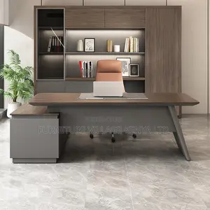 1.8m Executive Ceo's L-Shaped Task Table