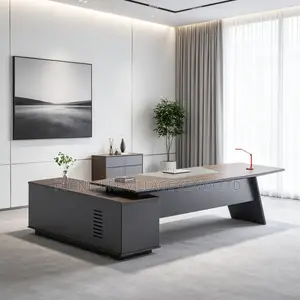 1.8m Executive Ceo's L-Shaped Task Table