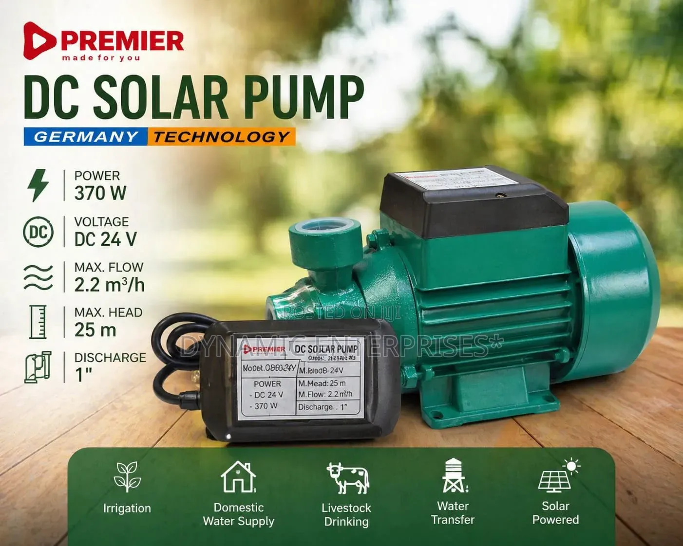 Original Premier Dc Solar Water Pump