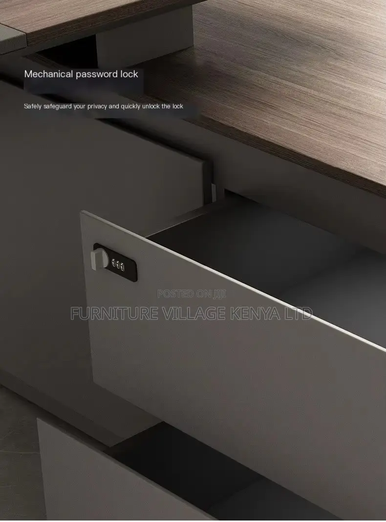 1.8m Executive Ceo's L-Shaped Task Table